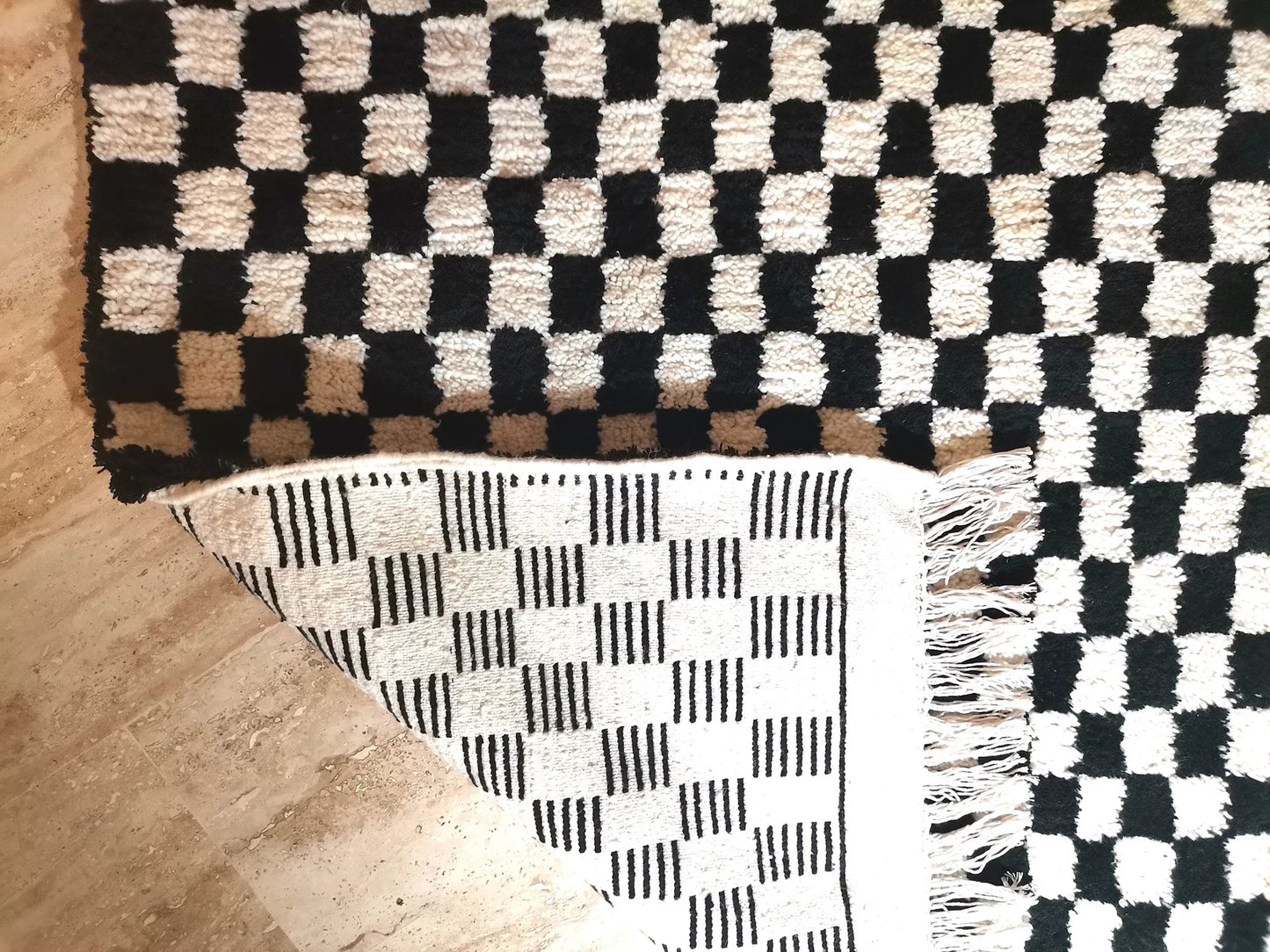 Berber rug CHECKMATE